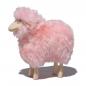 Preview: lamb, pink fur, pine wood