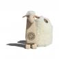 Preview: caress sheep, baba-box inside, white fur, beech wood