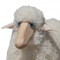 Preview: sheep, small, curly white fur, pine wood ("outdoor")