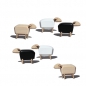 Preview: crib sheep, beech wood, natural, white or black